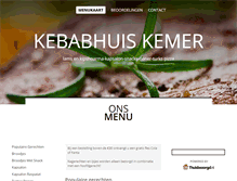 Tablet Screenshot of kebabhuis-kemer.nl